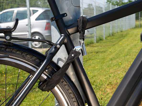 Antivol 100 cm avec chaîne renforcée 5 mm