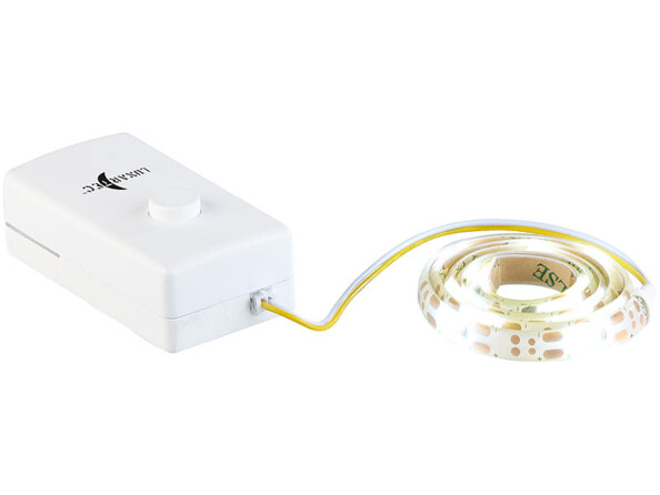 Bande LED à piles 160 lm / 60 cm blanc lumière du jour