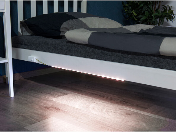 Bande LED à piles 160 lm / 60 cm blanc lumière du jour