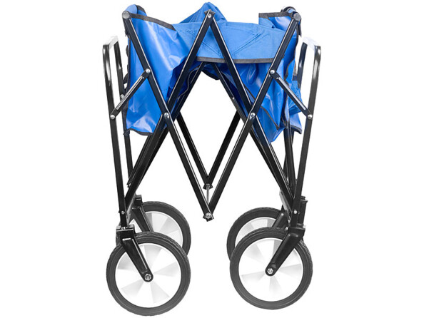 Pliage en cours du cadre pliable du chariot Xcase