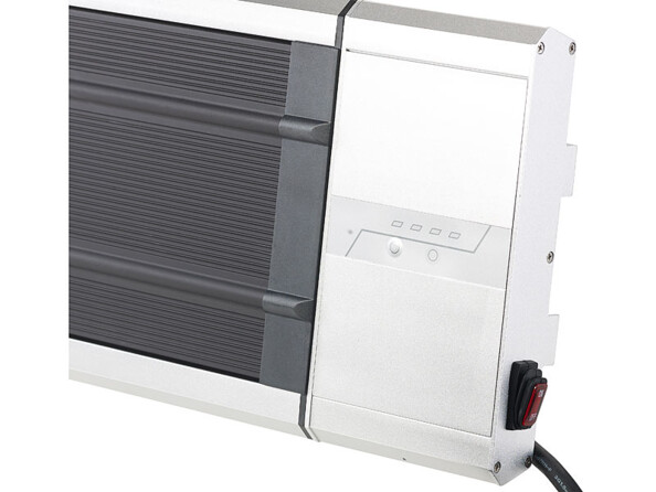 Chauffage radiant infrarouge 2400 W RA-324 Semptec. Chauffe très rapidement