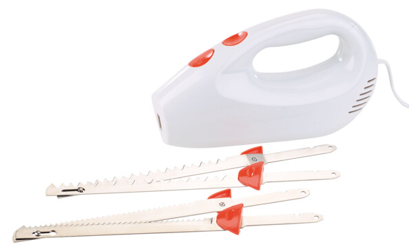 Couteau électrique Rosenstein & Söhne.2 doubles lames (fine et grossière).