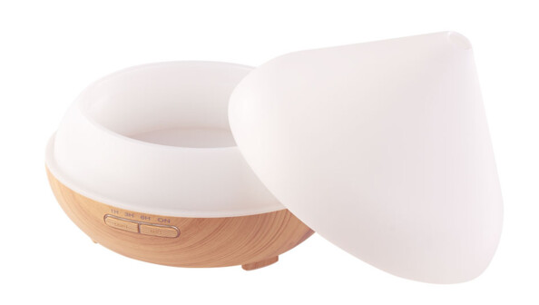 Diffuseur de parfum et humidificateur d'air 300 ml à LED couleur - Dôme