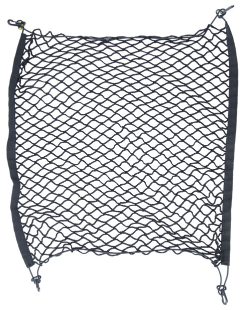 organiseur à maille extensible pour aménagement d'un espace de stockage sûr dans une voiture, un camping car, une camionnette