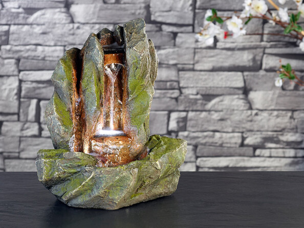 Relaxantes et décoratives, cette fontaine rafraîchit l'air et l'esprit