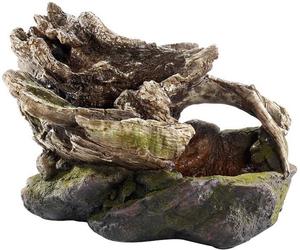 Fontaine d'ambiance en polyrésine robuste