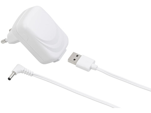 Horloge LED digitale radio-pilotée à luminosité variable avec fonction réveil