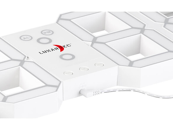 Horloge digitale murale / à poser avec grand chiffres, par Lunartec