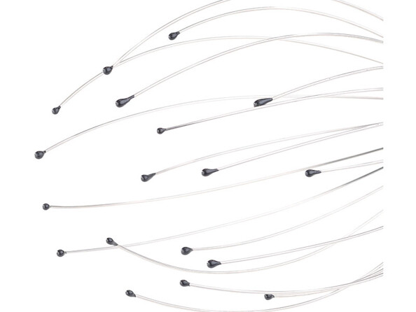 Masseur de tête électrique vibrant à 18 bras souples