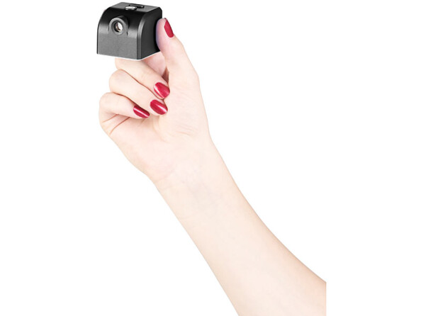 Mini laser USB à lignes croisées avec niveau à bulle