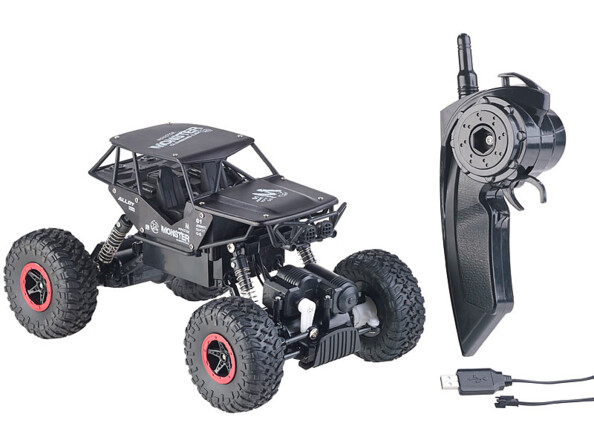 Ce monster-truck ultra-puissant file jusqu'à 12 km/h et gravit les pentes les plus abruptes