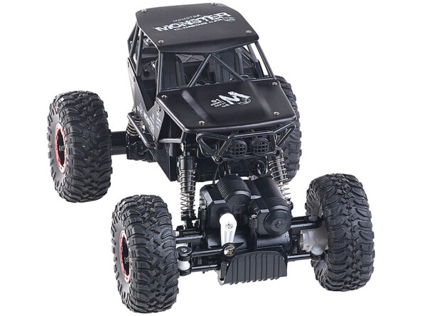 Facile à piloter, même par des enfants, cet incroyable 4 x 4 saura également se faire apprécier des plus grands, le petit plus : sa télécommande au style pistolet pour le piloter pendant 20 minutes