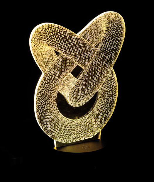 Motif 3D pour socle lumineux LS-7.3D - Infini