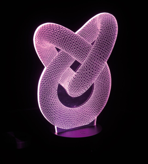 Motif 3D pour socle lumineux LS-7.3D - Infini