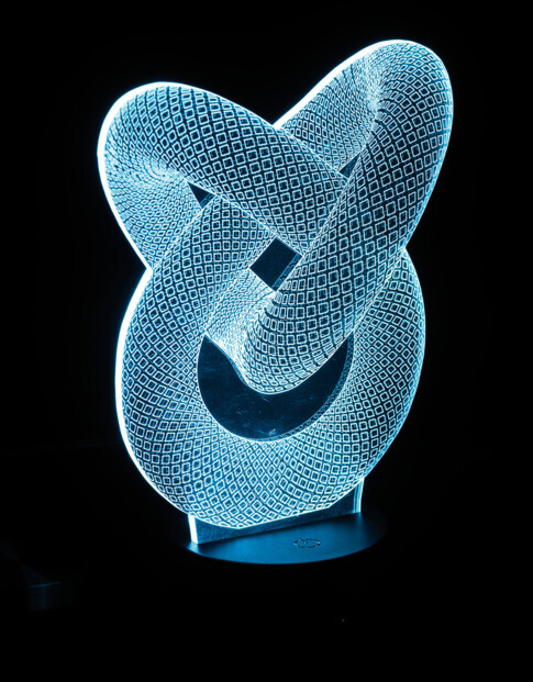 Motif 3D pour socle lumineux LS-7.3D - Infini