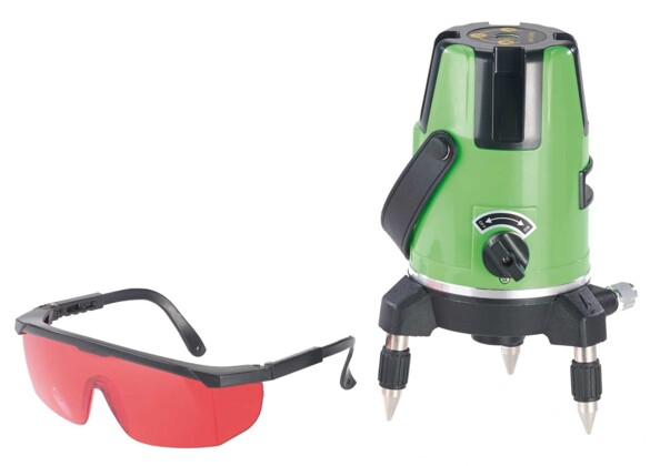 Niveau laser rotatif de chantier à mesure verticale/horizontale