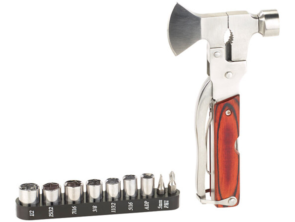 Outil multifonction en acier inoxydable - 26 en 1
