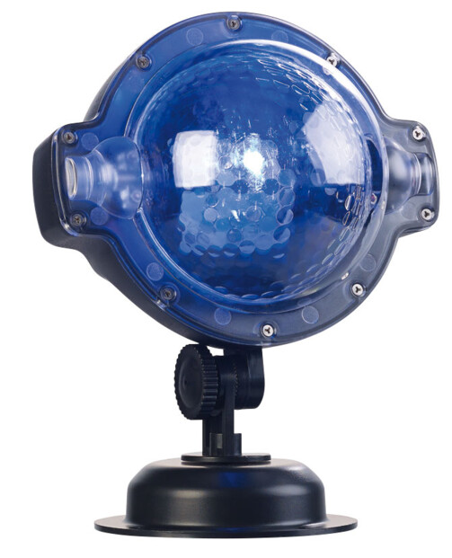 Projecteur effet chute de neige à LED blanches & multicolores