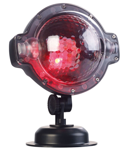 Projecteur effet chute de neige à LED blanches & multicolores