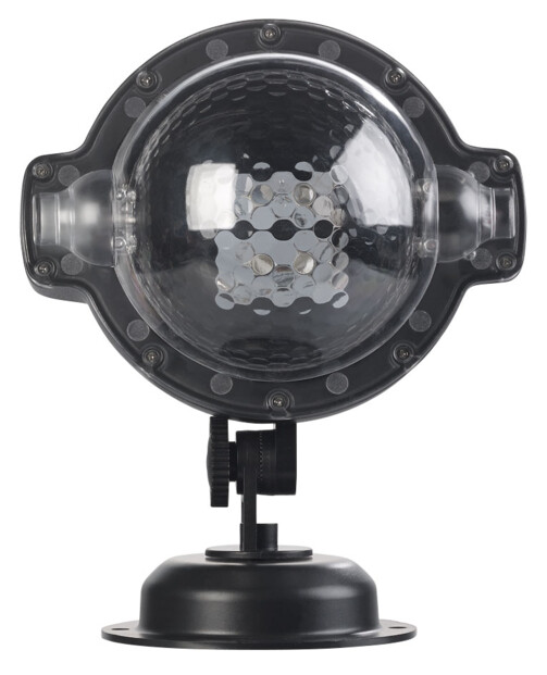 Projecteur effet chute de neige à LED blanches & multicolores