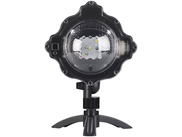 Projecteur effet chute de neige à LED blanches
