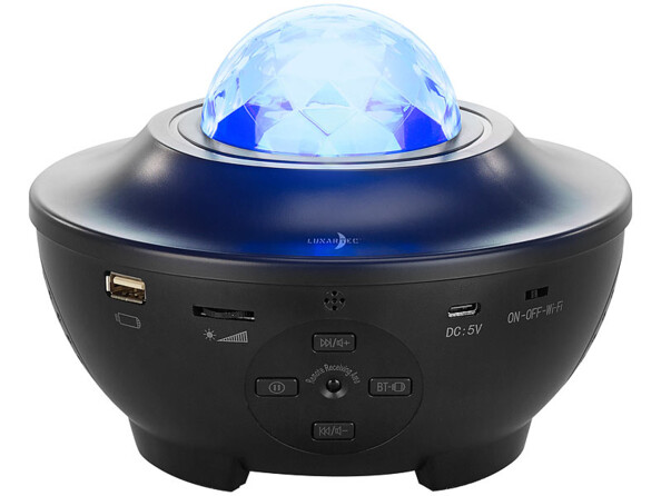 Projecteur laser "ciel étoilé" connecté avec haut-parleurs