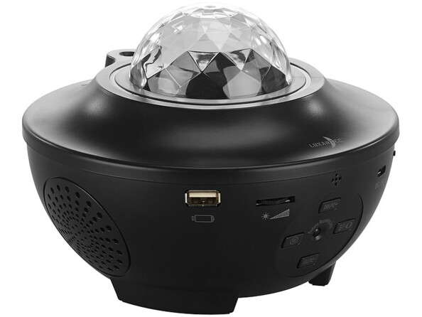 Projecteur laser "ciel étoilé" connecté avec haut-parleurs