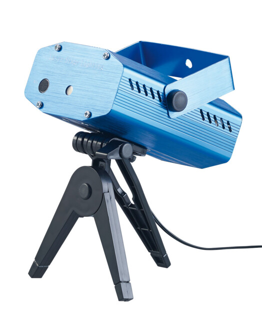 Projecteur laser effet ciel étoilé vert/rouge avec mouvements au rythme de la musique