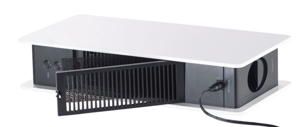 filtre à pollen et poussières amovible et nettoyable du purificateur d'air newgen medicals nx9106 blanc