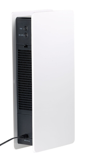 Purificateur d'air avec ioniseur et ventilateur utilisable couchée ou debout