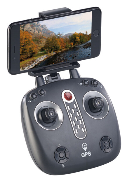 Quadricoptère pliable connecté avec caméra HD et fonction Follow Me GH-5.fpv