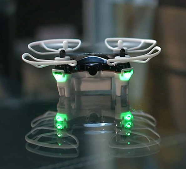 Quadricoptère télécommandé 2,4 GHz à 6 canaux "GH-400.cam"