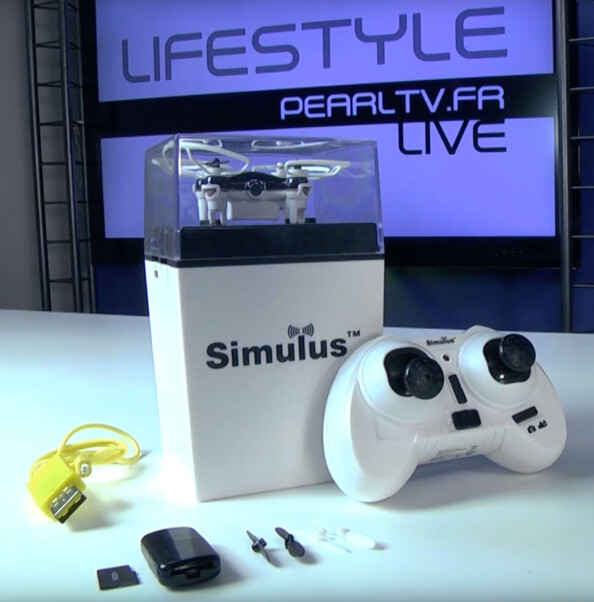 Quadricoptère télécommandé 2,4 GHz à 6 canaux "GH-400.cam"