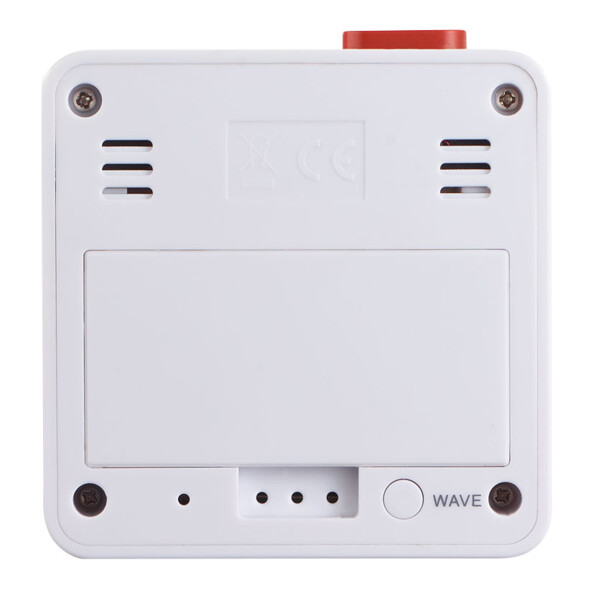 Réveil de voyage radio-piloté vue arriere