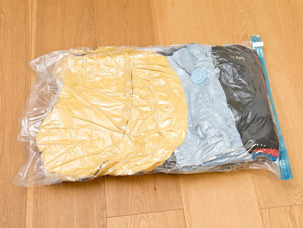 Sacs de rangement sous vide pour textiles (x3) - 50 x 80 cm