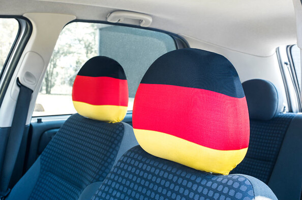 Set de supporter Allemagne pour véhicule