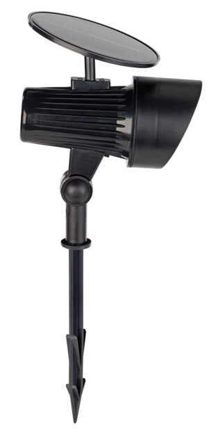 spot mural exterieur solaire avec 12 LED et témoin rouge clignotant simulation caméra de surveillance