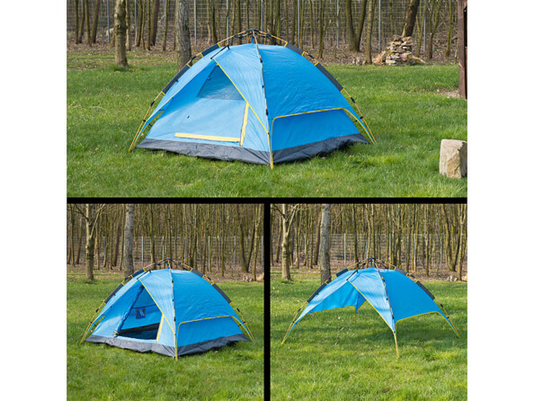 Tente coupole automatique pour 3 à 4 personnes