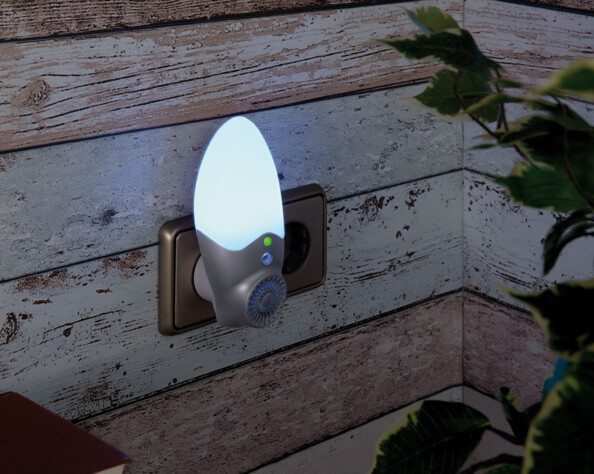 veilleuse murale led avec detecteur de mouvement et repousse moustique à ultrason