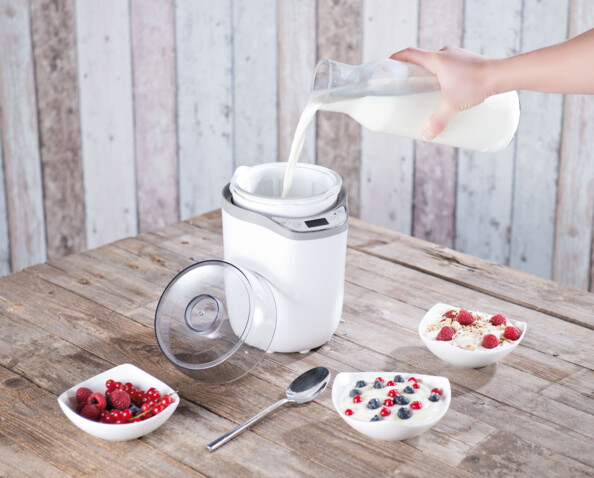 Yaourtière électrique Mise en situation