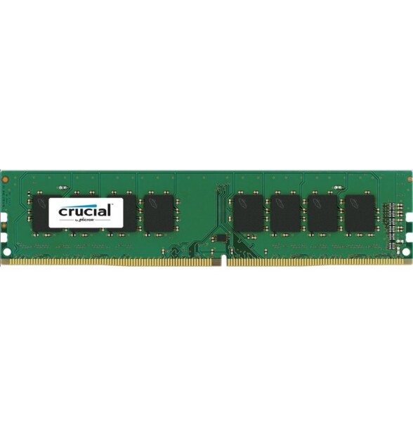 Barrette de mémoire Crucial DDR4 avec 4 Go de mémoire.