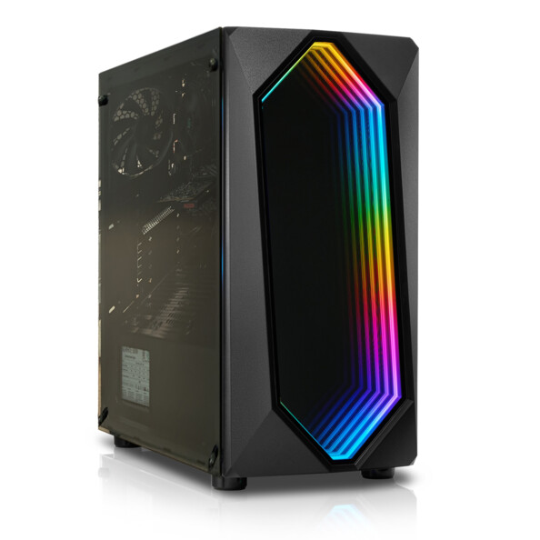 PC gamer AMD Ryzen 5 5500 RX 6400 8 Go / 512 Go SSD