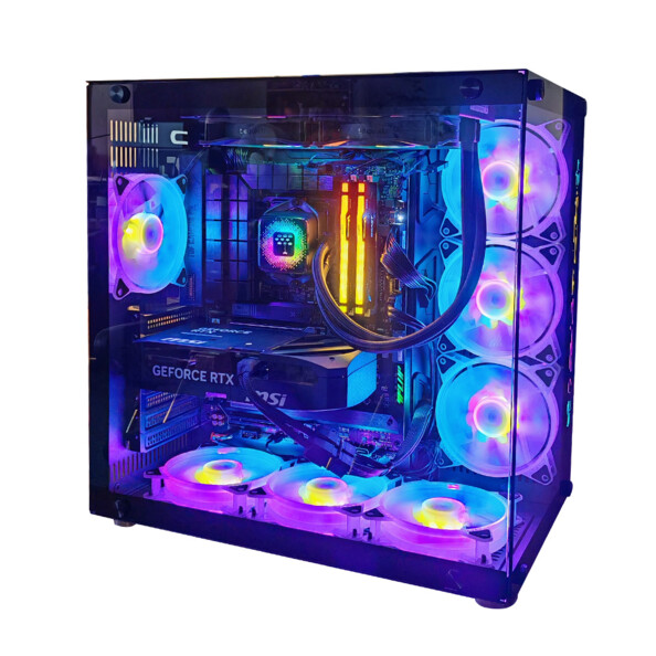 ordinateur de jeu PEARL i5 14400 RTX 5070 12 Go OC Nvme 1 To