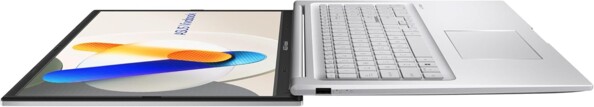 Mise à plat à 180° de l'écran 17,3" avec charnière flexible de l'ordinateur portable Asus