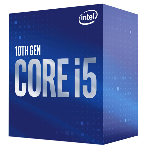 Packaging du processeur Intel Core i5-10400.