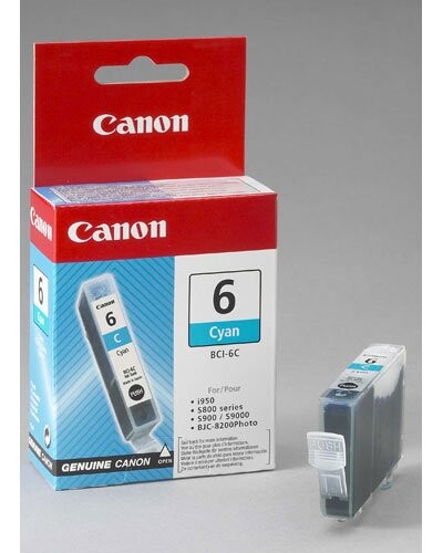 Cartouche originale Canon ''Bci6C'' - Cyan