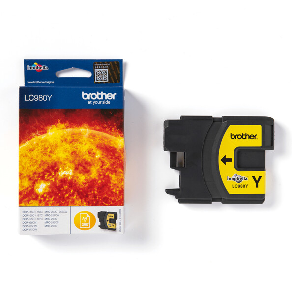 Cartouche originale Brother ''LC980Y''