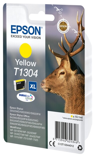 Cartouche originale Epson T13 ''Cerf'' - Jaune XL