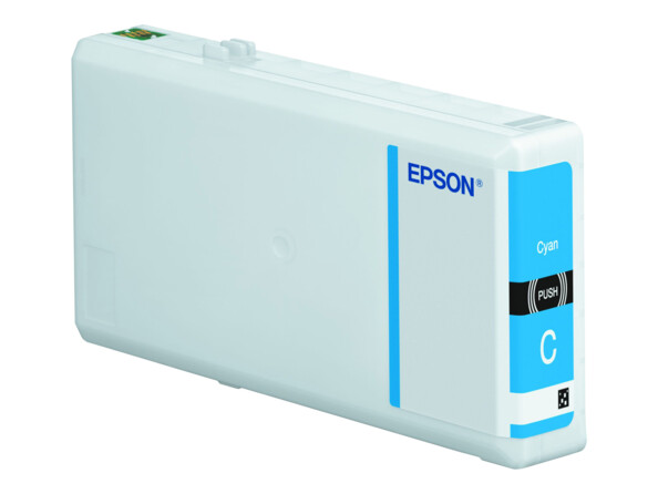 Cartouche originale Epson T7902 N°79 "Tour de Pise"' - Cyan XL