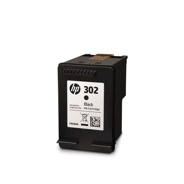 Cartouche d'encre originale HP N°302 F6U66AE vue de la cartouche